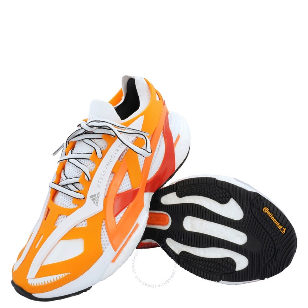 Adidas by Stella Mccartney Ladies Orange Solarglide Running Shoes US size 5…